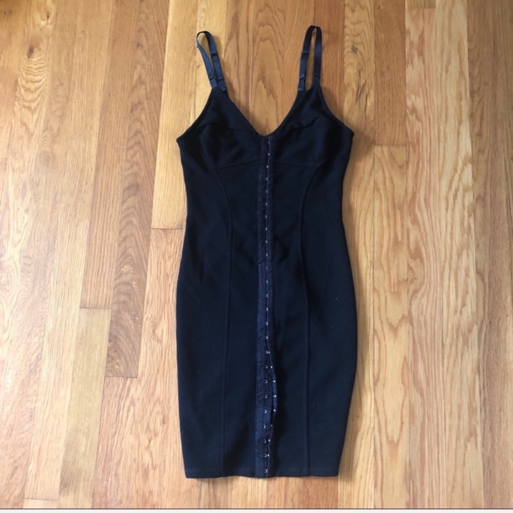UNSOLD - Black Bodycon Dress / LBD